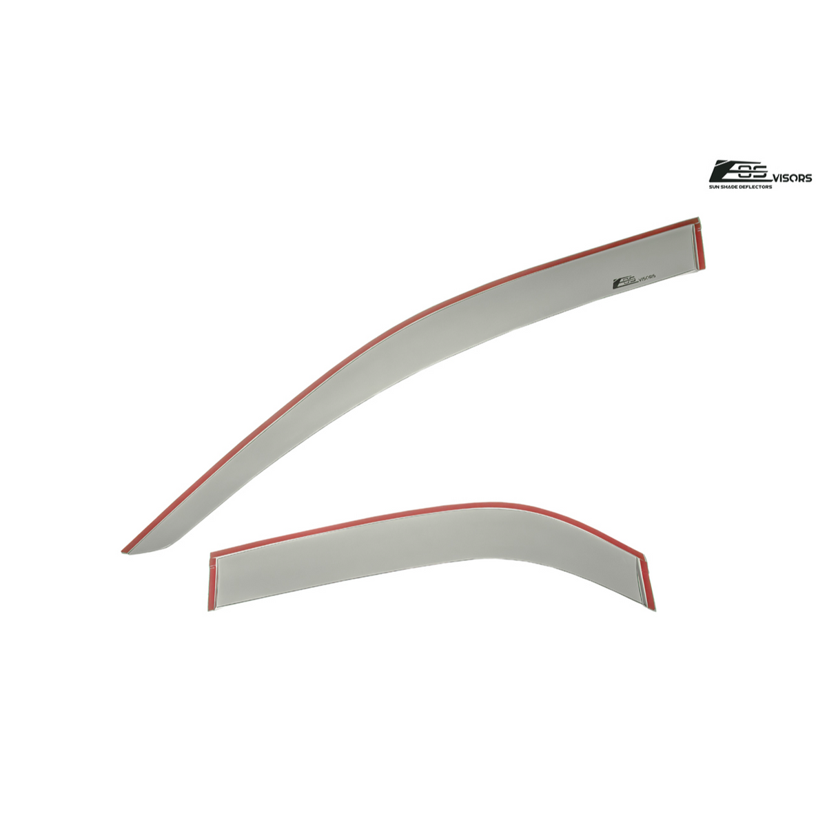 2003-08 Cadillac CTS Smoke Tinted Side Vent Window Rain Deflectors image 11