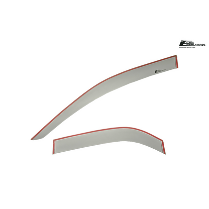 2003-08 Cadillac CTS Smoke Tinted Side Vent Window Rain Deflectors image 11