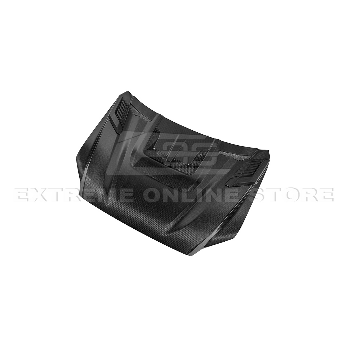2022-Up Toyota Tundra | EOS CARBON FIBER Front Vented Hood Cover w/ Side Vent image 27