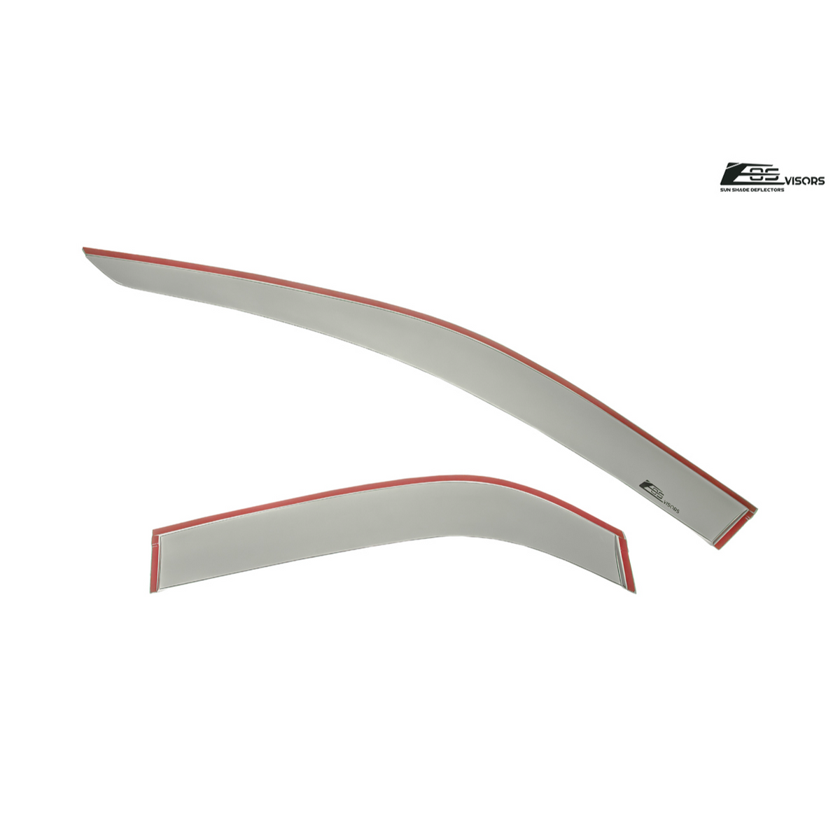 2003-08 Cadillac CTS Smoke Tinted Side Vent Window Rain Deflectors image 12
