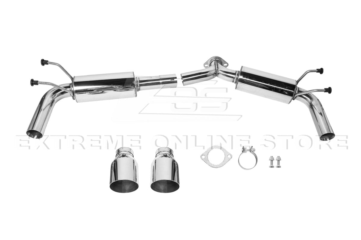 2019-Present Mazda 3 Hatchback Axle Back Dual Tips Muffler Exhaust image 9