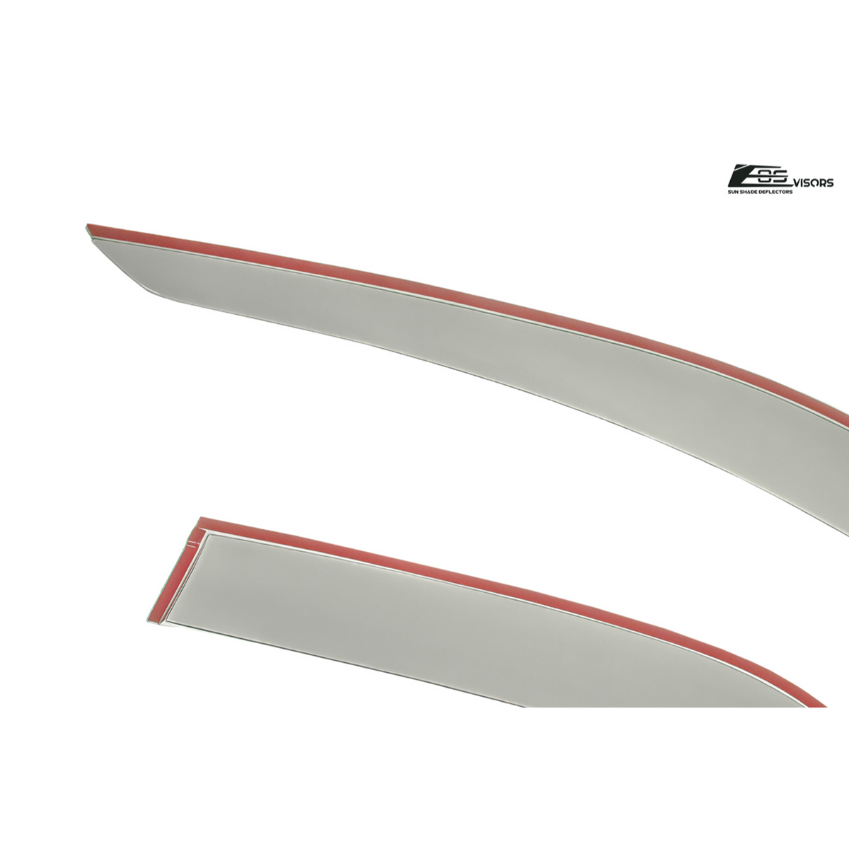 2003-08 Cadillac CTS Smoke Tinted Side Vent Window Rain Deflectors image 13