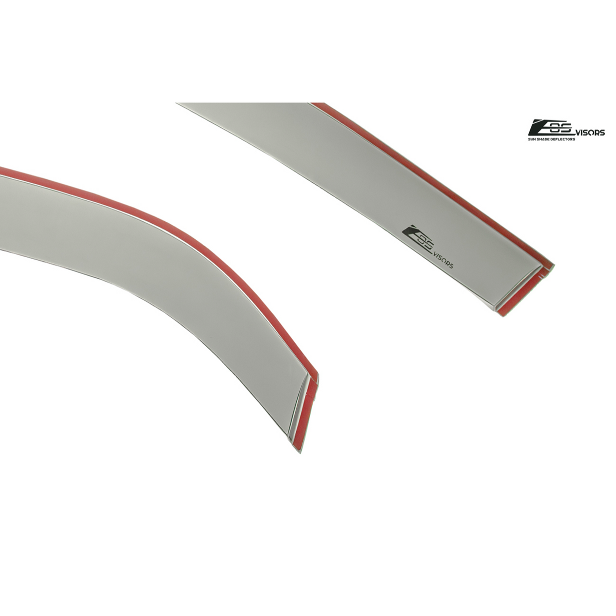 2003-08 Cadillac CTS Smoke Tinted Side Vent Window Rain Deflectors image 14