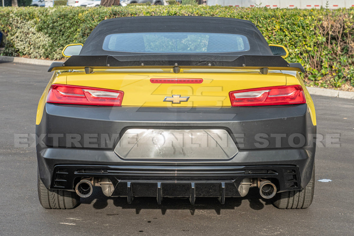 2019-24 Camaro Rear Spoiler Wickerbill Extension image 4