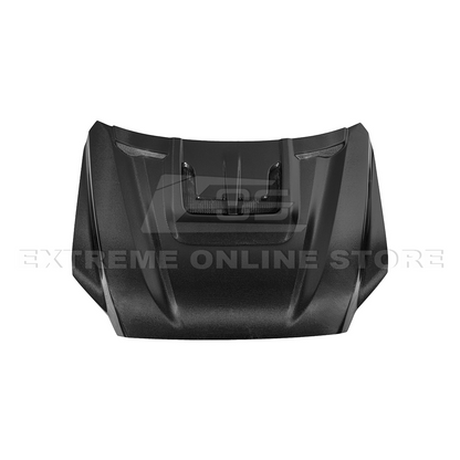 2022-Up Toyota Tundra | EOS CARBON FIBER Front Vented Hood Cover w/ Side Vent image 53