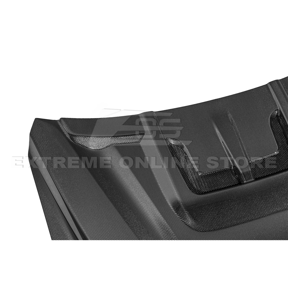 2022-Up Toyota Tundra | EOS CARBON FIBER Front Vented Hood Cover w/ Side Vent image 56