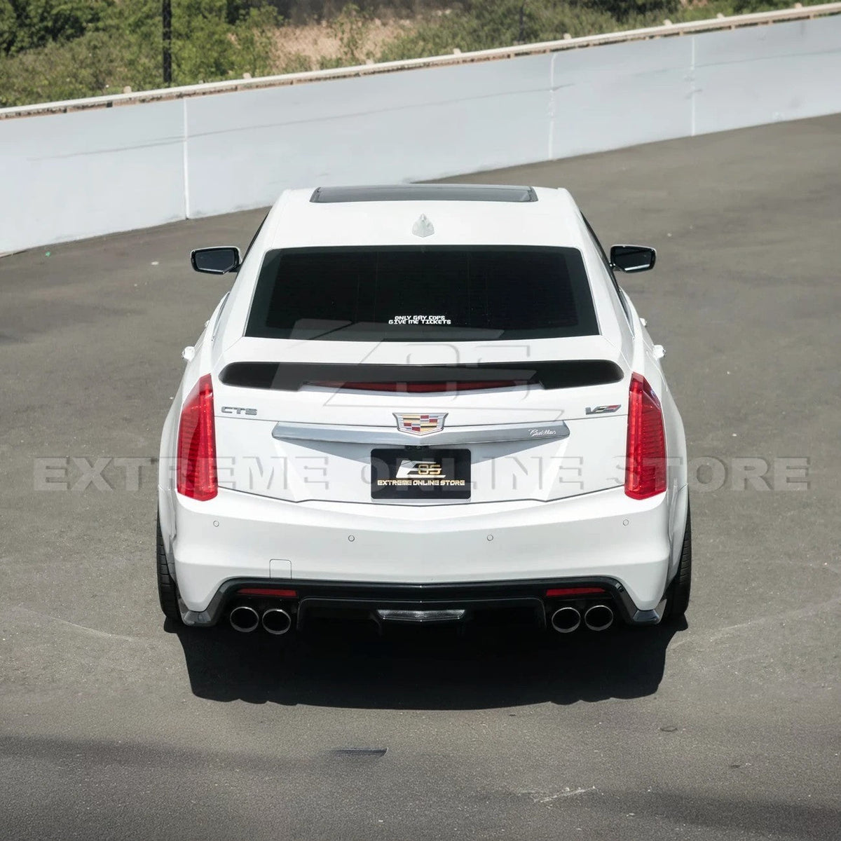 2016-19 Cadillac CTS-V Carbon Fiber Rear Spoiler image 7