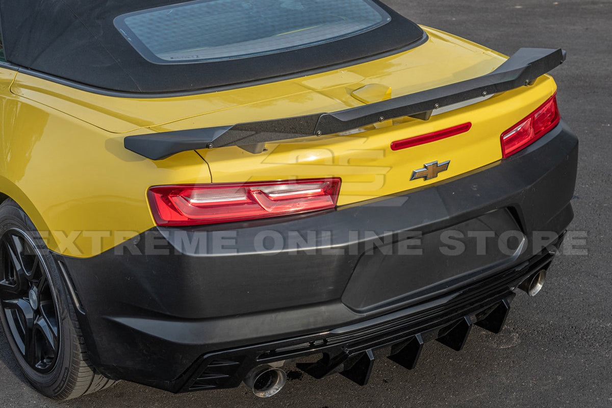 2019-24 Camaro Rear Spoiler Wickerbill Extension image 3