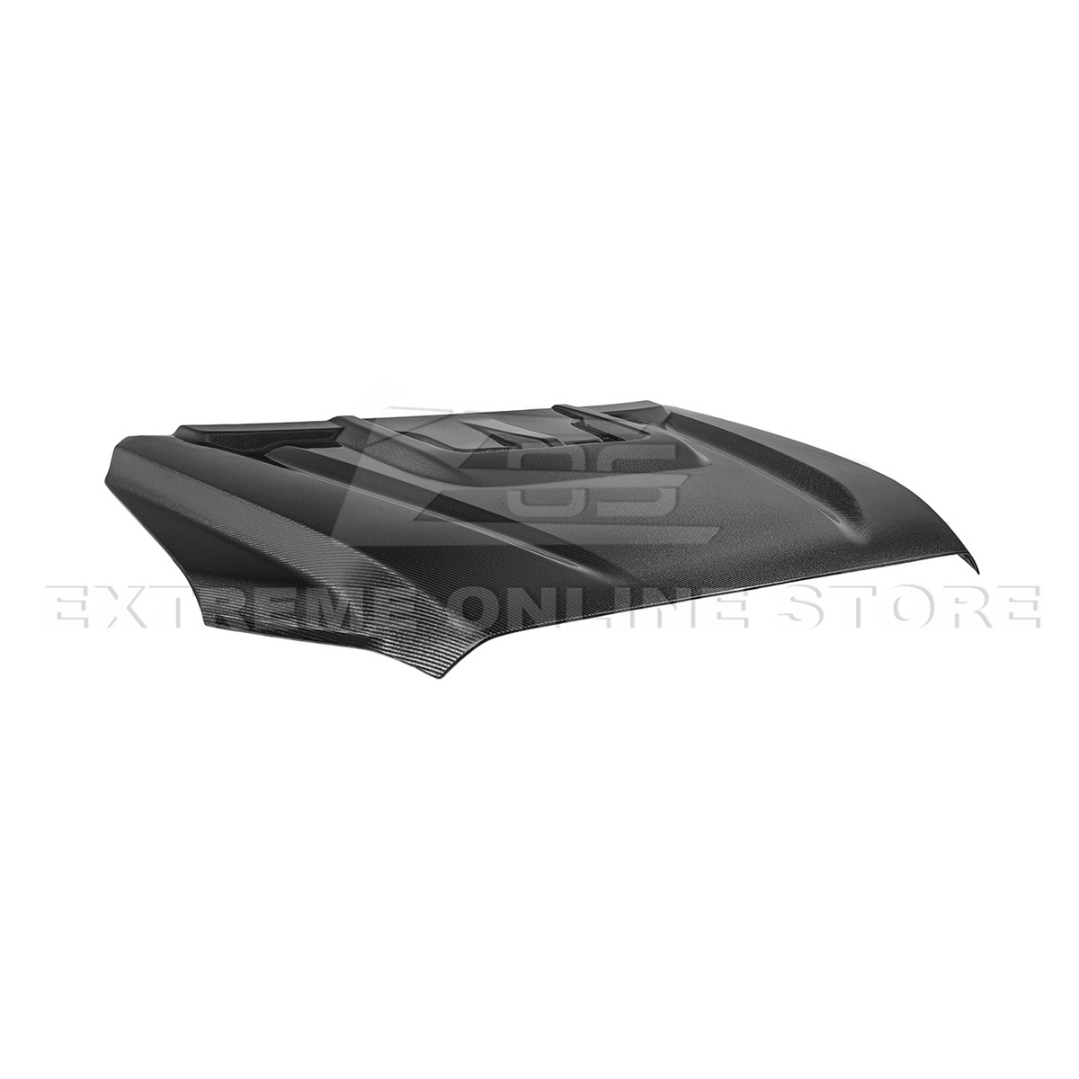 2022-Up Toyota Tundra | EOS CARBON FIBER Front Vented Hood Cover w/ Side Vent image 55