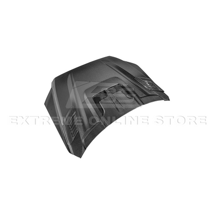 2022-Up Toyota Tundra | EOS CARBON FIBER Front Vented Hood Cover w/ Side Vent image 28