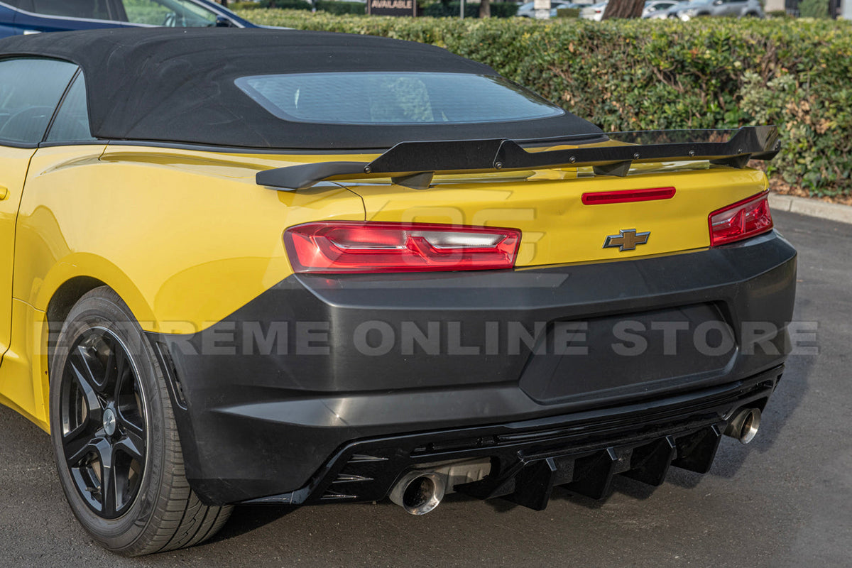 2019-24 Camaro Rear Spoiler Wickerbill Extension image 8