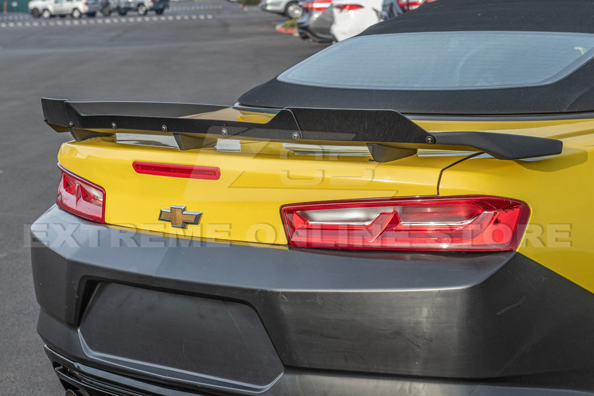 2019-24 Camaro Rear Spoiler Wickerbill Extension image 6