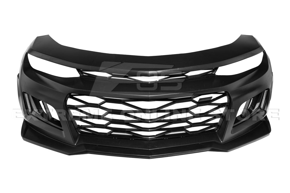 2016-18 Camaro ZL1 Conversion Front Bumper Kit With DRL Light image 7