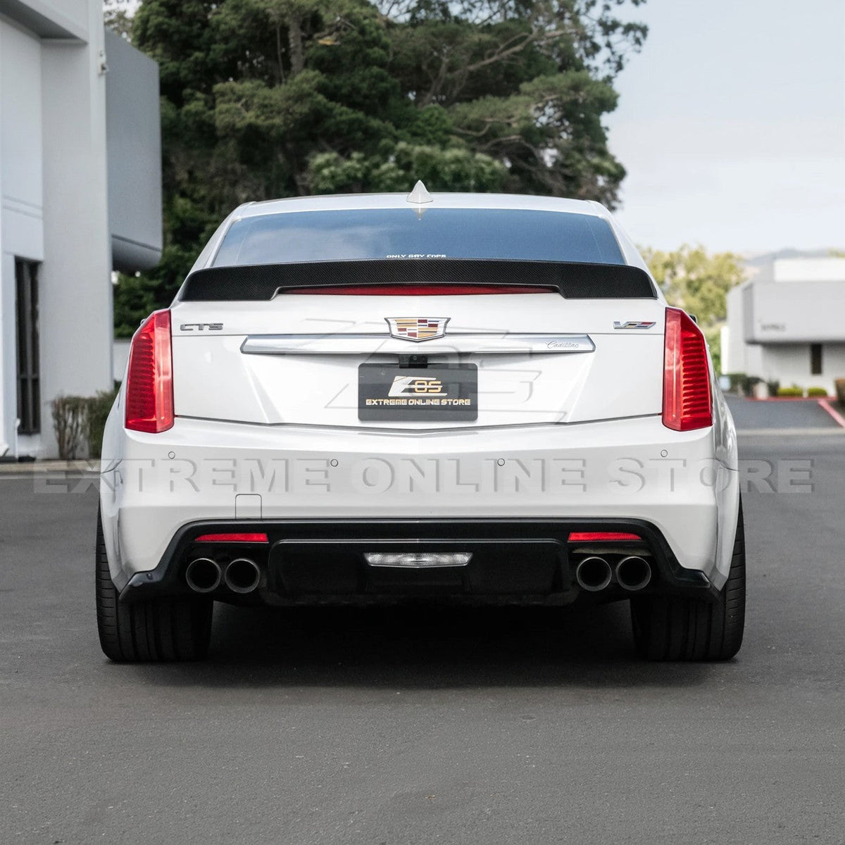 2016-19 Cadillac CTS-V Carbon Fiber Rear Spoiler image 54