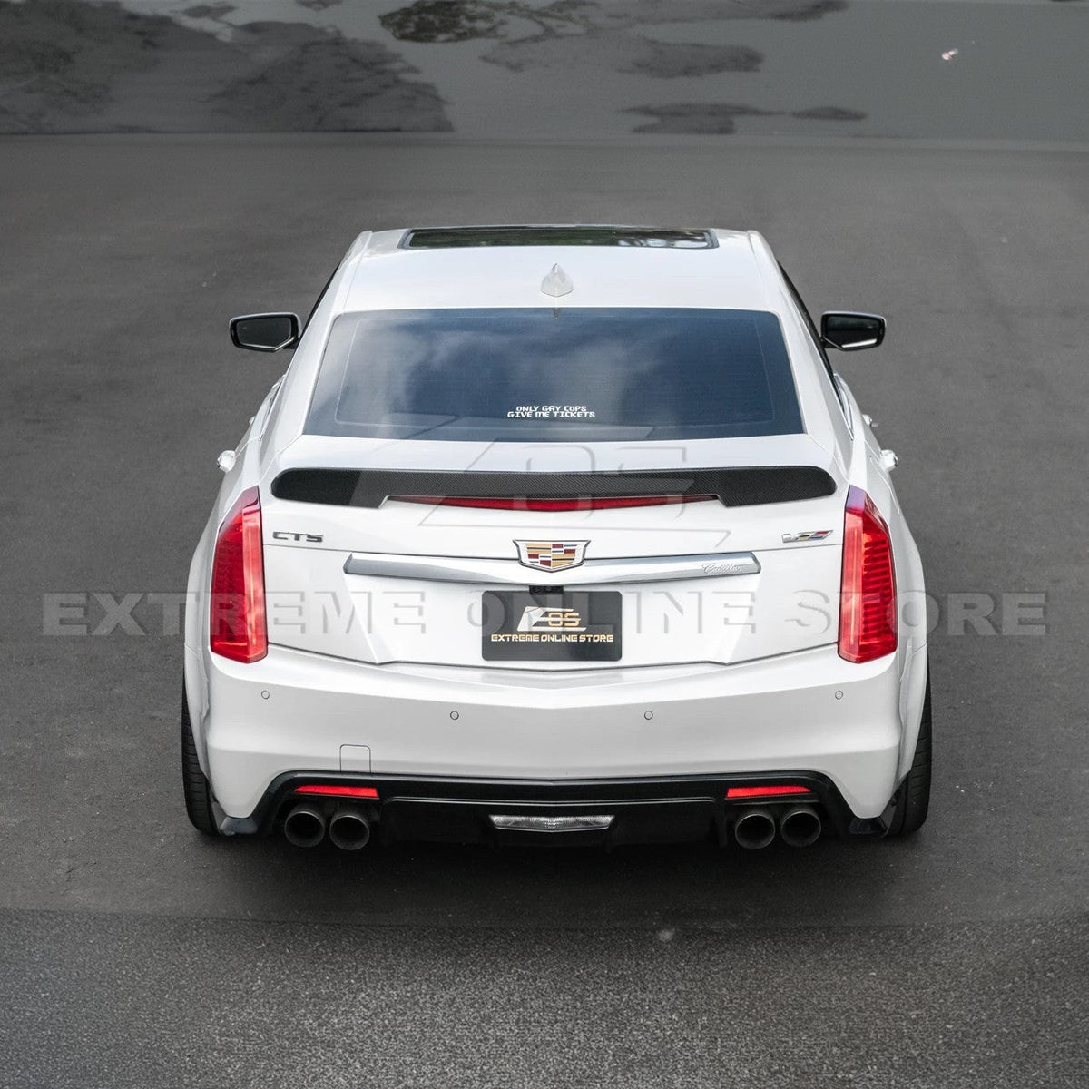2016-19 Cadillac CTS-V Carbon Fiber Rear Spoiler image 55