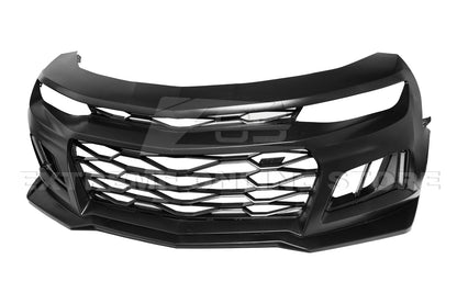 2016-18 Camaro ZL1 Conversion Front Bumper Kit With DRL Light image 9