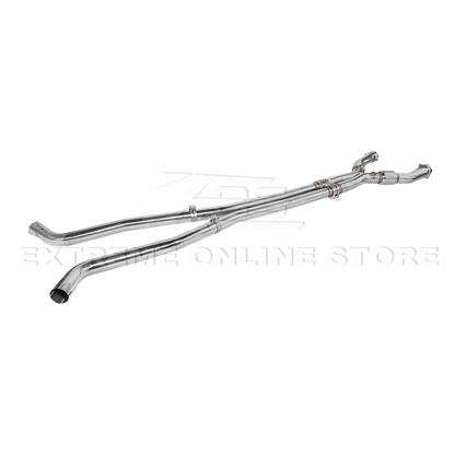 2009-2014 Cadillac CTS-V Long Tube Headers Resonated Mid Pipe image 23