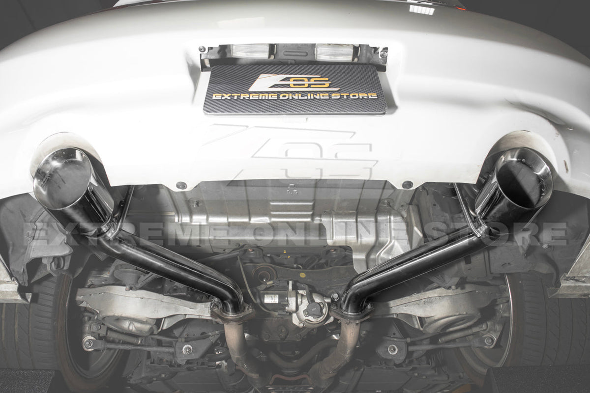 Nissan 370Z | Infiniti Q60 | G37 Coupe Axle Back 4.5 Dual Tips Exhaust image 23