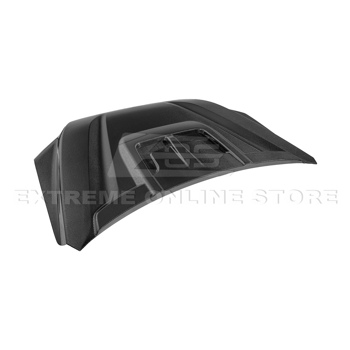 2022-Up Toyota Tundra | EOS CARBON FIBER Front Vented Hood Cover w/ Side Vent image 54