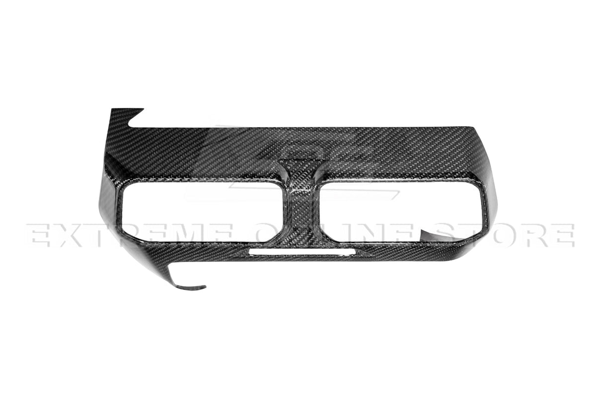 2024-Up Mustang DRY CARBON FIBER AC Outlet Panel Trim image 7
