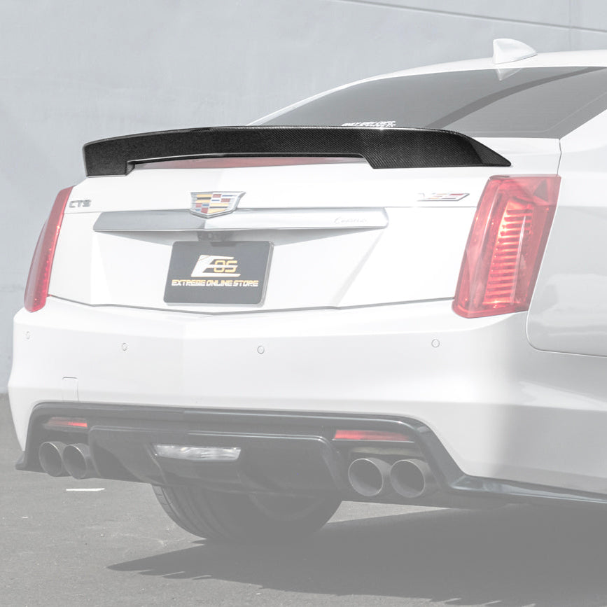 2016-19 Cadillac CTS-V Carbon Fiber Rear Spoiler image 2