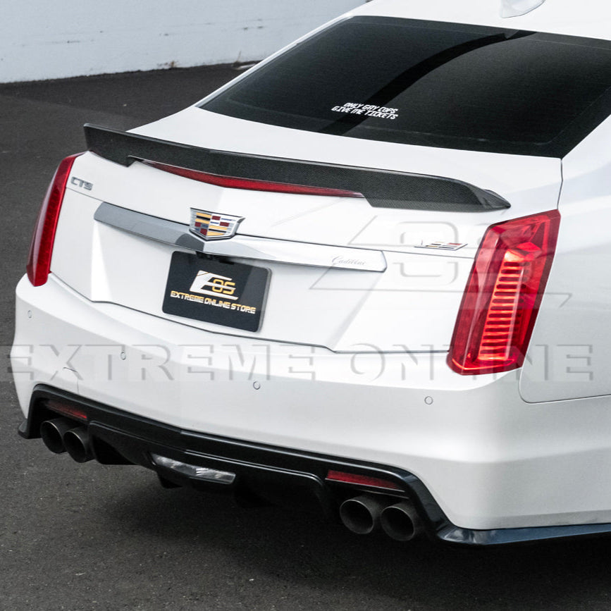 2016-19 Cadillac CTS-V Carbon Fiber Rear Spoiler image 57