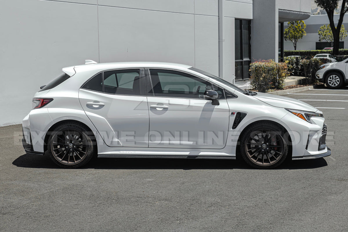2023-Up GR Corolla Carbon Fiber Side Skirts image 5