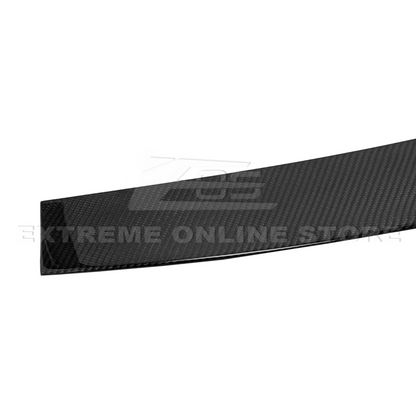 2020-Up Corvette C8 DRY CARBON FIBER Windshield Upper Molding Trim image 20