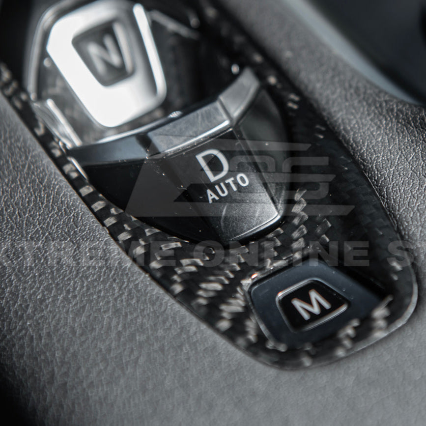 Corvette C8 DRY CARBON FIBER Gear Switch Control Panel Trim Cover Overlay image 8