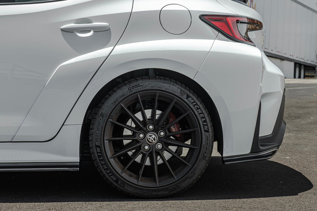 2023-24 GR Corolla Carbon Fiber Front Lip Side Skirts image 18