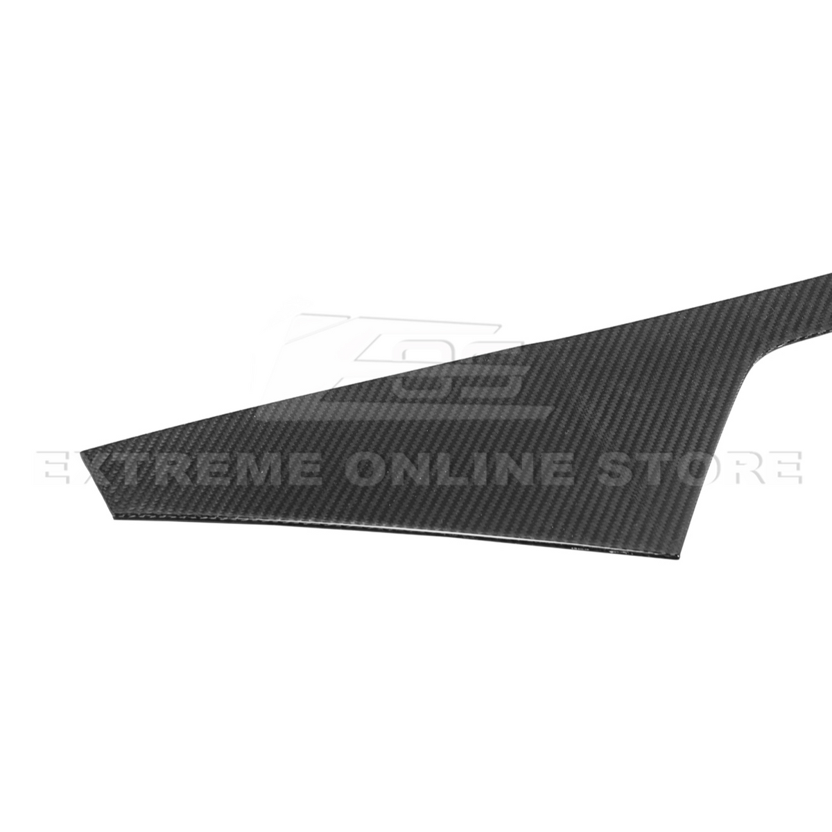 2020-Up Corvette C8 DRY CARBON FIBER Windshield Upper Molding Trim image 23