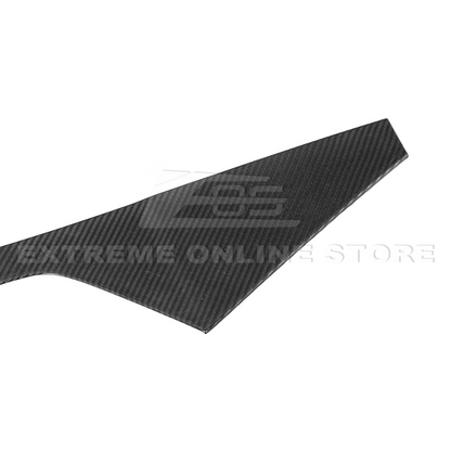 2020-Up Corvette C8 DRY CARBON FIBER Windshield Upper Molding Trim image 25