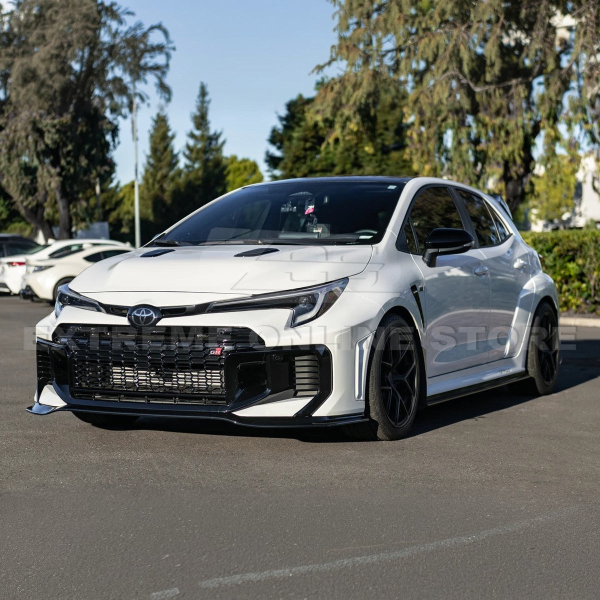 2025-Up GR Corolla GR Package Front Splitter Lip w/ Side Skirts image 39