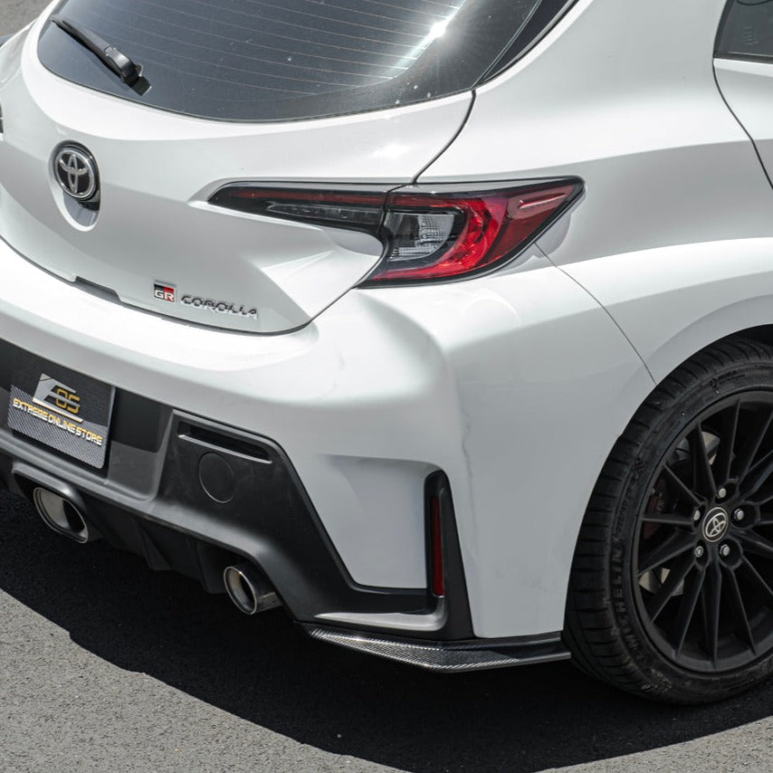 2023-Up GR Corolla Carbon Fiber Rear Apron Lip image 2