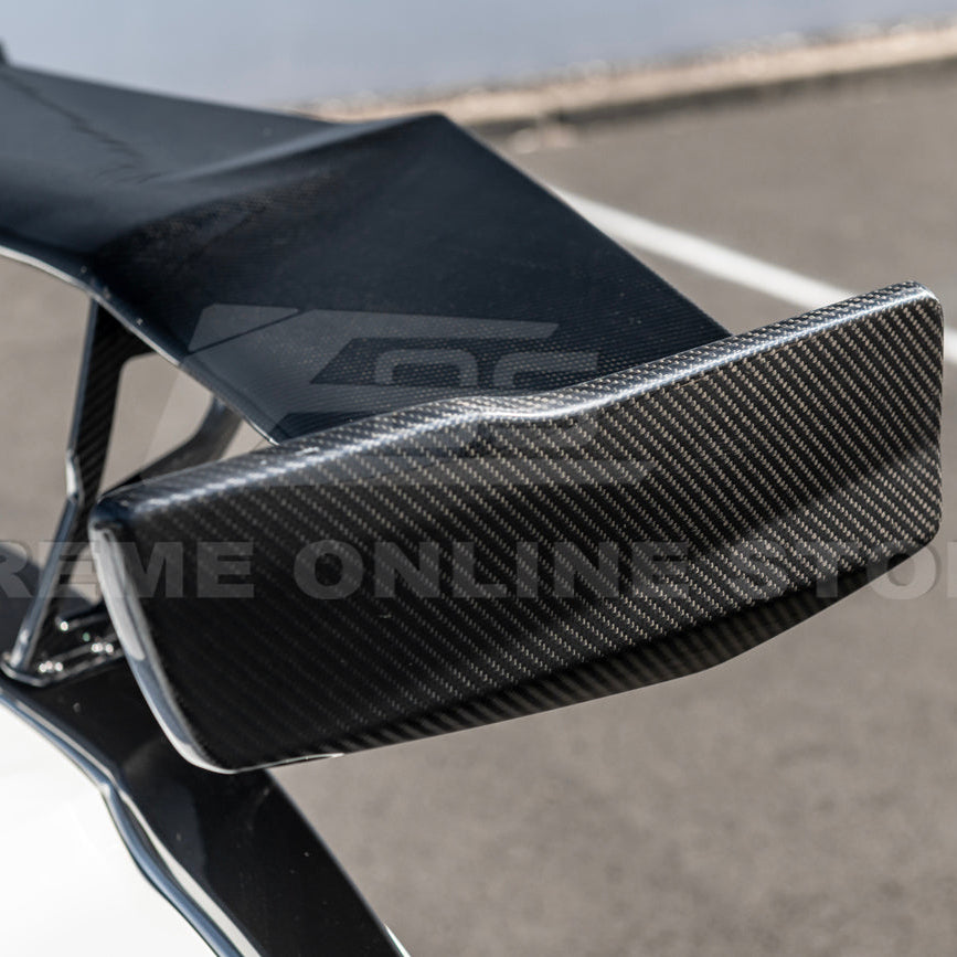 Corvette C7 ZR1 ZTK Conversion Rear Spoiler High Wing With Wing Riser image 42