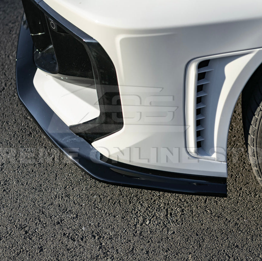2025-Up Toyota GR Corolla Glossy Black Front Lip Side Skirts Rear Wing Spoiler image 12