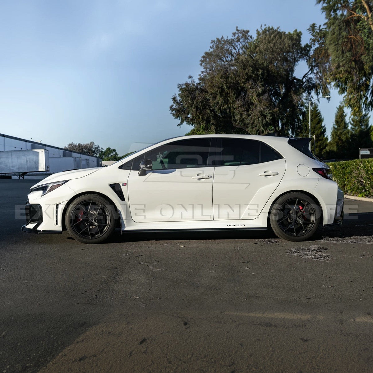2025-Up GR Corolla GR Package Front Splitter Lip w/ Side Skirts image 43