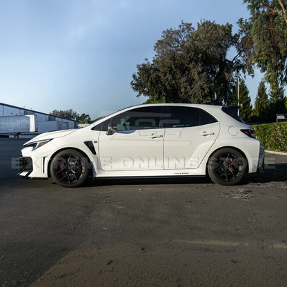 2025-Up GR Corolla GR Package Front Splitter Lip w/ Side Skirts image 43