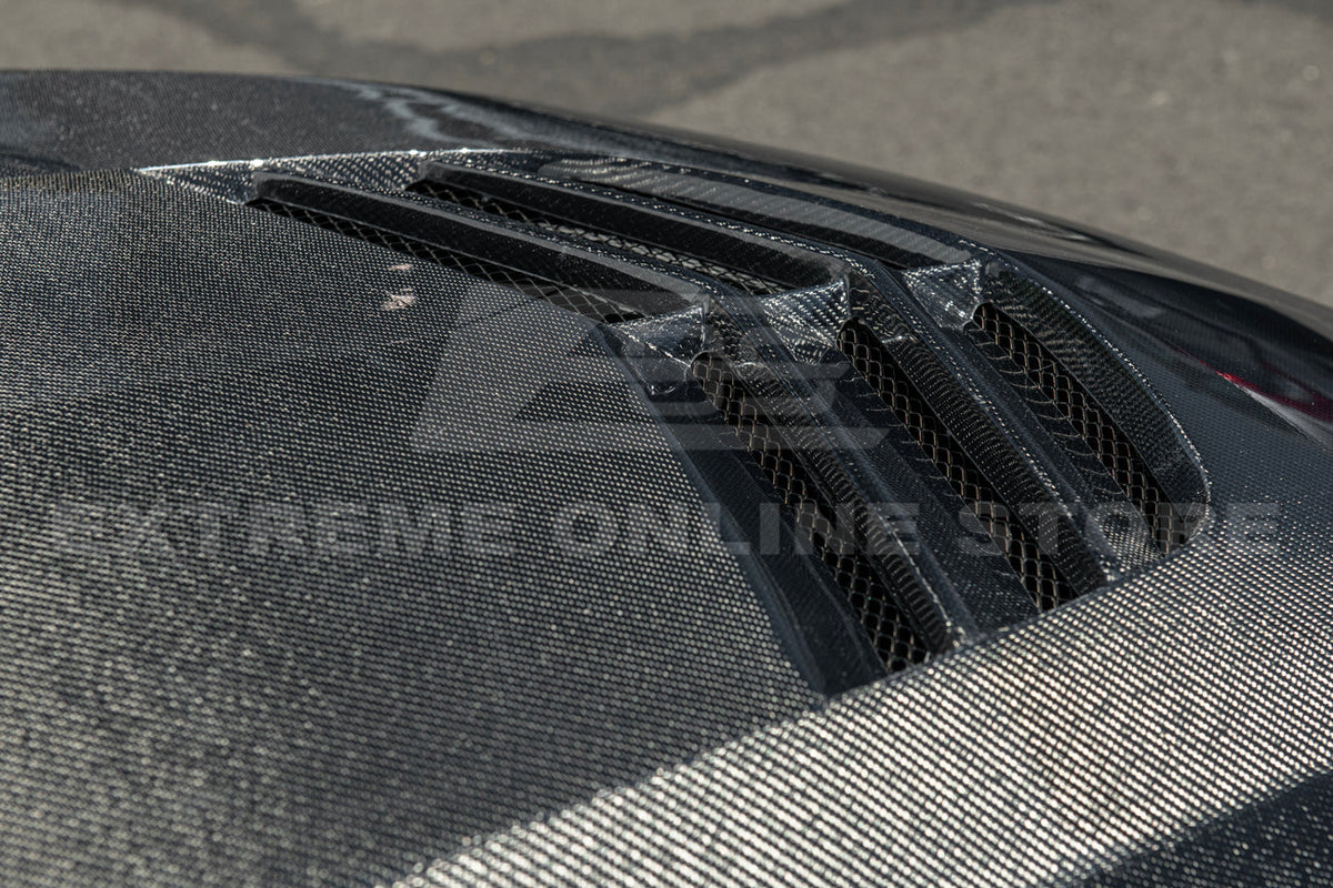 2020-Up Cadillac CT5 Front Vented Hood Trim Cover image 8