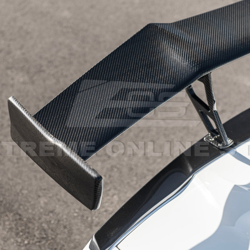 Corvette C7 ZR1 ZTK Conversion Rear Spoiler High Wing With Wing Riser image 13