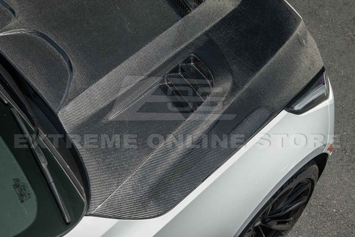 2020-Up Cadillac CT5 Front Vented Hood Trim Cover image 9
