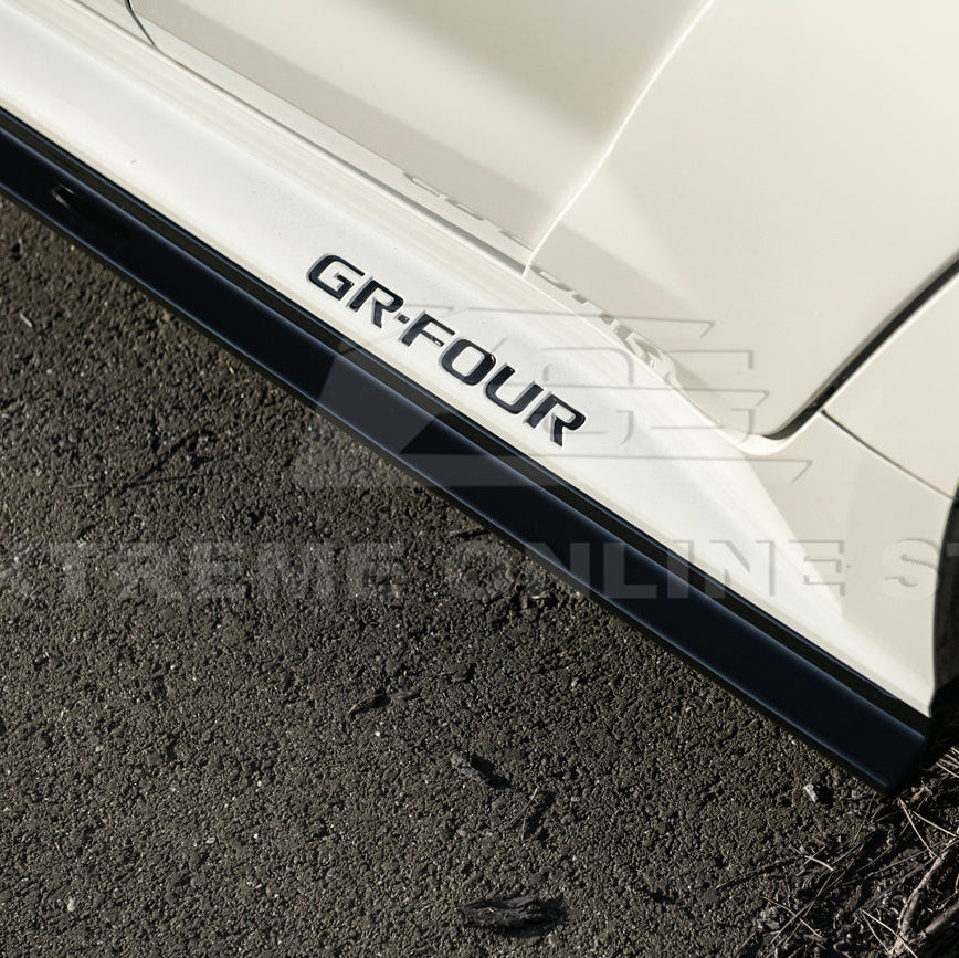 2025-Up Toyota GR Corolla Glossy Black Front Lip Side Skirts Rear Wing Spoiler image 15