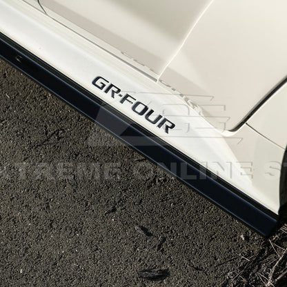 2025-Up Toyota GR Corolla Glossy Black Front Lip Side Skirts Rear Wing Spoiler image 15