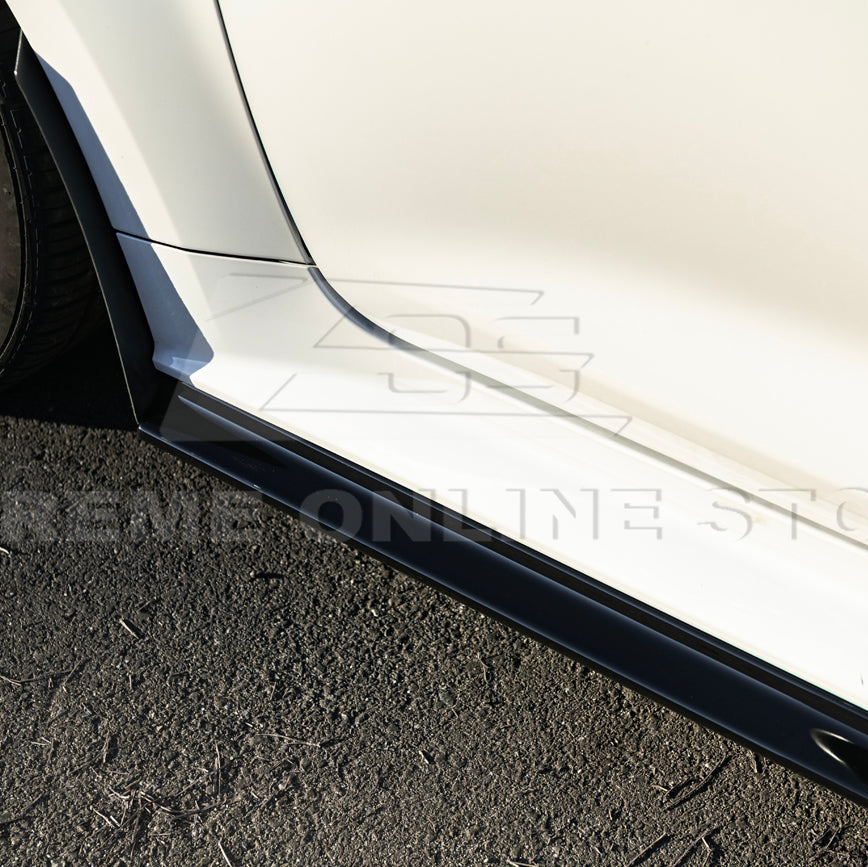 2025-Up Toyota GR Corolla Glossy Black Front Lip Side Skirts Rear Wing Spoiler image 16