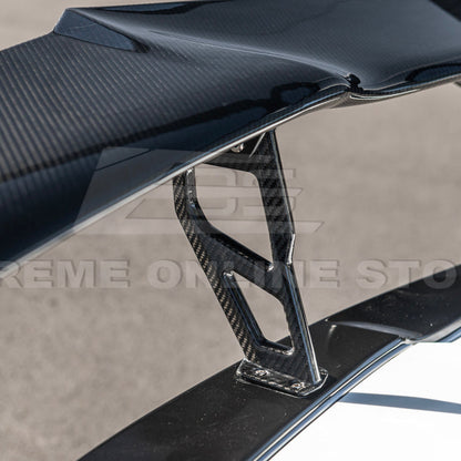 Corvette C7 ZR1 ZTK Conversion Rear Spoiler High Wing With Wing Riser image 46