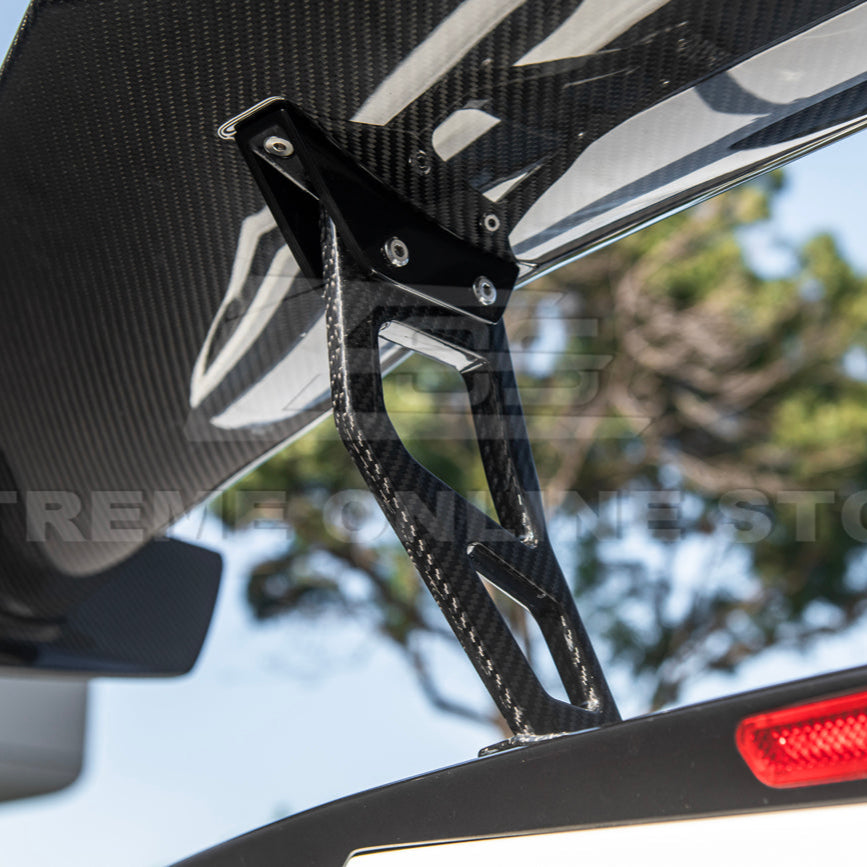 Corvette C7 ZR1 ZTK Conversion Rear Spoiler High Wing With Wing Riser image 47