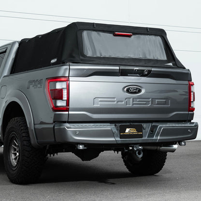 2021-Up Ford F-150 | DRY CARBON FIBER Rear Trunk Tailgate Handle Assembly Cover image 4