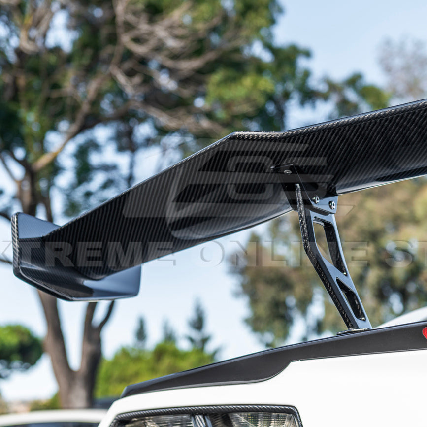 Corvette C7 ZR1 ZTK Conversion Rear Spoiler High Wing With Wing Riser image 19