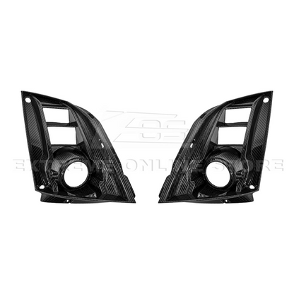2009-15 CTS-V Dry Carbon Fiber Headlights Internal Lens Cover image 18