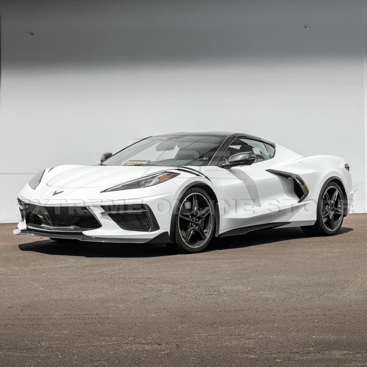 Chevrolet Corvette C8 Stingray DRY CARBON FIBER Side Wheel Fender image 4
